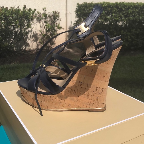 Michael Kors Collection Cork Wedge - Picture 6 of 6